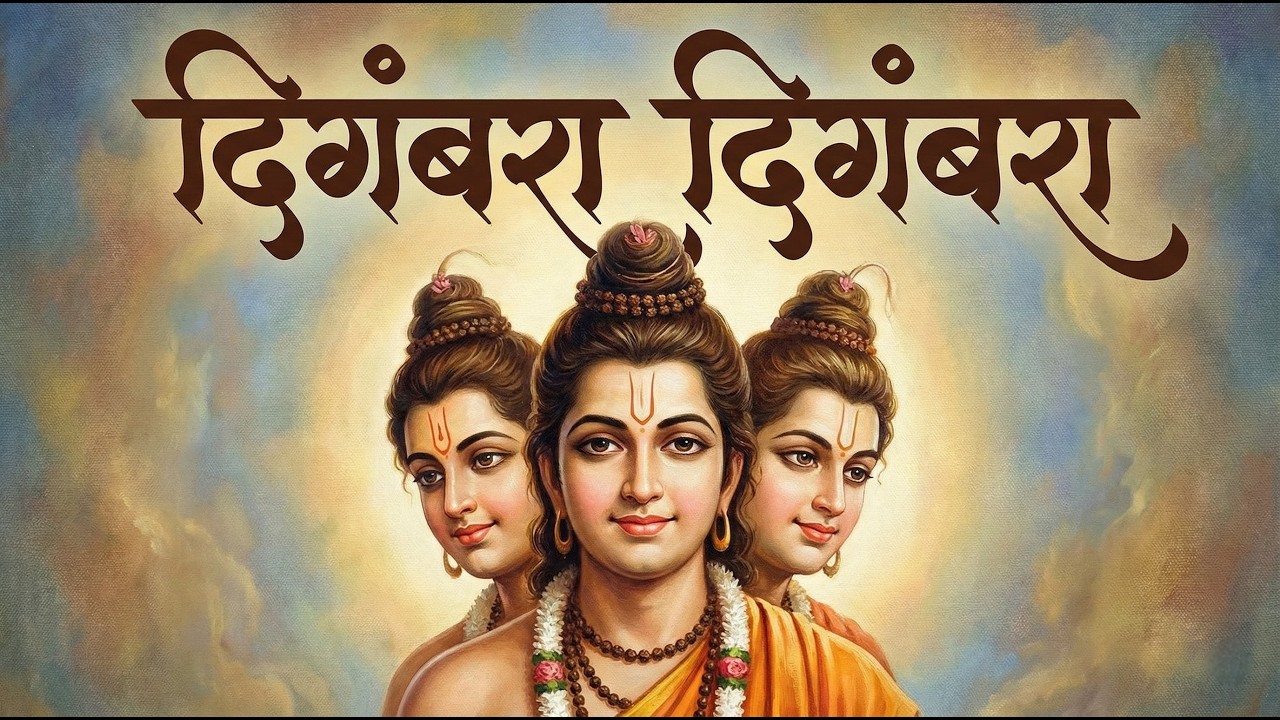 गुरुवार विशेष मनाला मोहणारा दिगंबरा दिगंबरा मंत्र | दत्त नामस्मरण | दत्त गुरु नामस्मरण |Datta Mantra