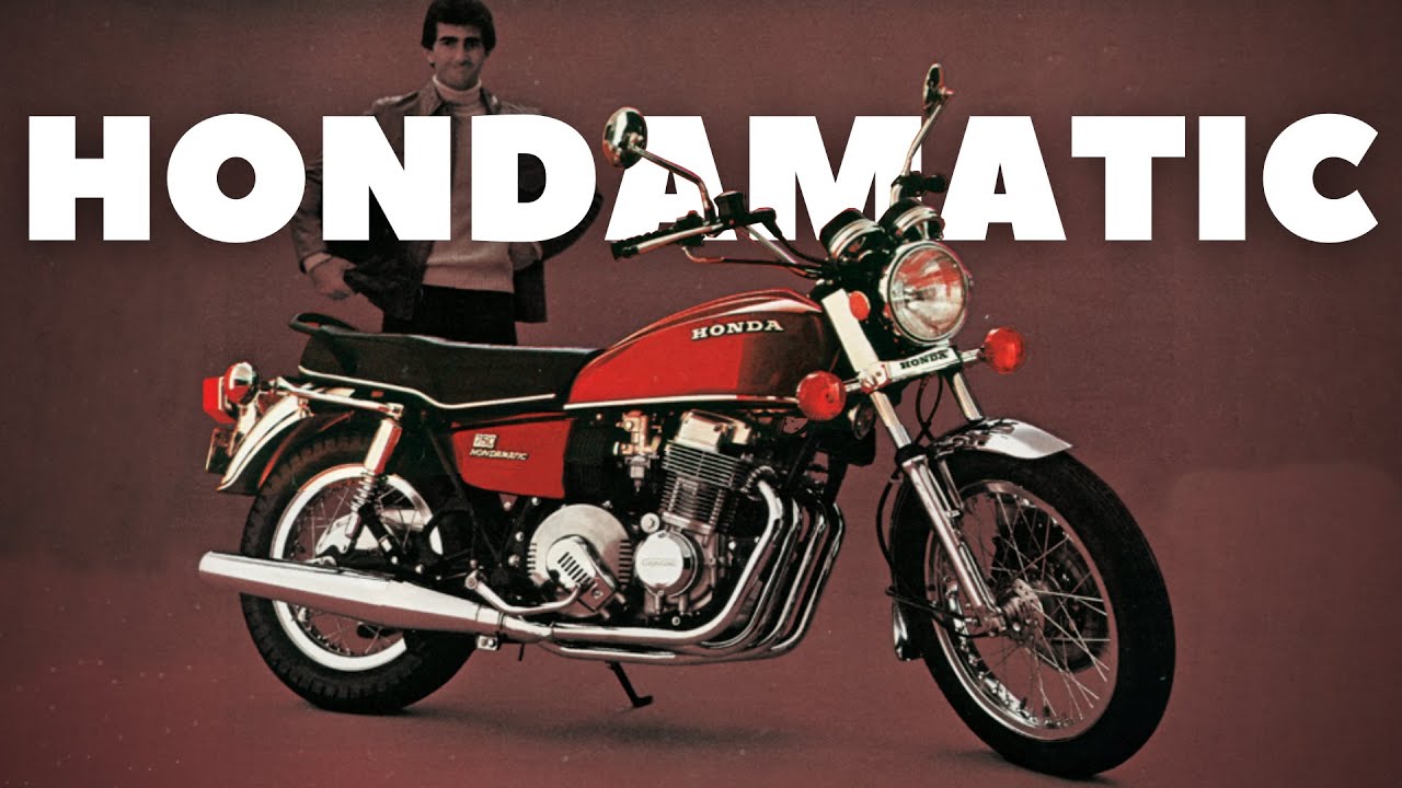 The time Honda made an Automatic Motorcycle in 1976