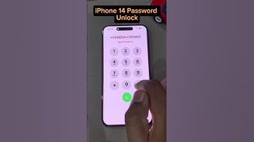iPhone 14 Passcode Unlock #shorts #short #ytshorts