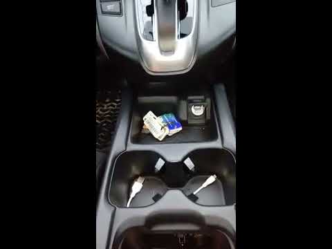 Honda CR-V Rear USB Port Installation