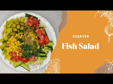 Video: Hur Man Gör En Utsökt Fisksallad: Två Recept