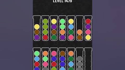 【Ball Sort Puzzle】Level.1479
