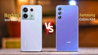 Redmi note 13 pro vs Samsung galaxy A34 ⚡ COMPARISON BEGINS