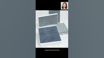 Testing of activated carbon filter media and filters