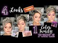 4 Looks, 1 Color Family: PURPLE ~ Using 4 Different Eyeshadow Palettes!