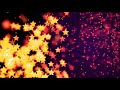 Two-hour relaxing screensaver with Abstract Background with nice multicolor flying stars