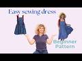Learn to sew! Beginner friendly dress: 10 rectangles