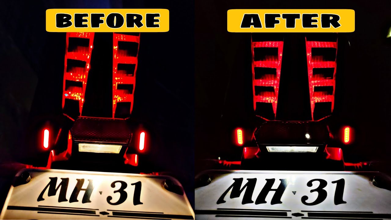 How To Change Number plate light In Pulsar 150 Amar k vlogs YouTube