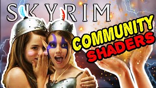 Community Shaders New MASSIVE Update : How To Get The Best Graphics & Performance In Skyrim (SE/AE)