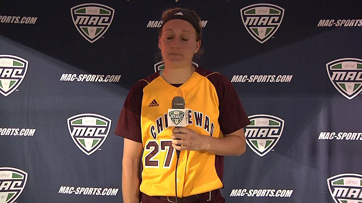 Game 4: Central Michigan Pitcher Kara Dornbos Post...