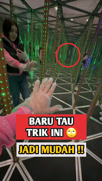 Cara Mudah Keluar Dari Labirin Rumah Kaca 😎 #puzzle #game