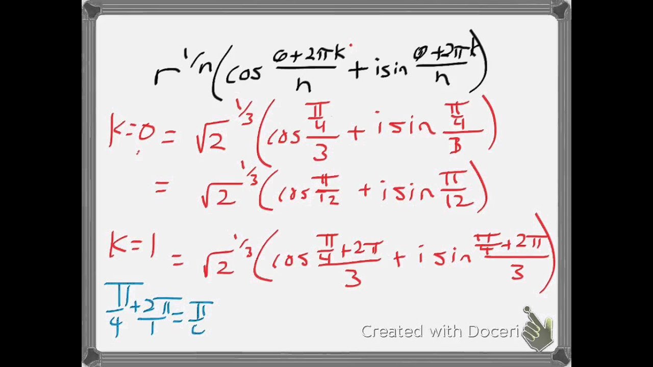 finding-nth-roots-of-complex-numbers-youtube