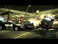 Tollbooth Dodging Roadblocks In A Mazda RX 7 NFS Most Wanted Challenge Series 