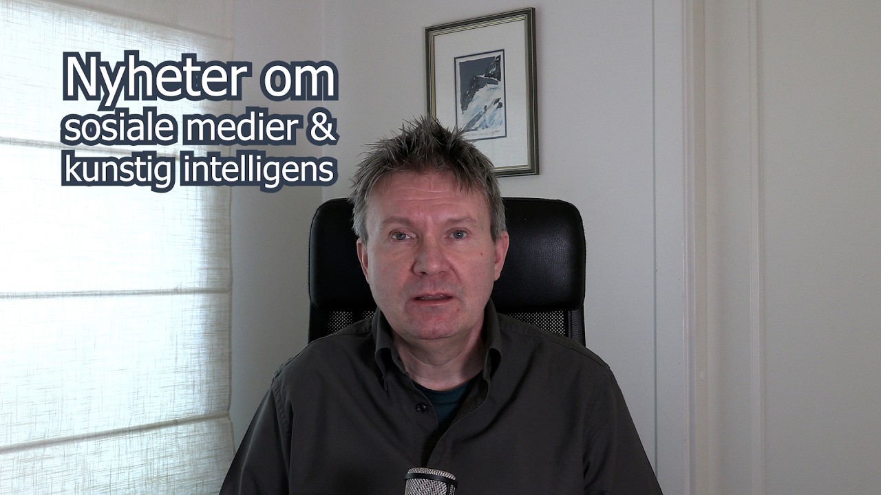 Nyheter om kunstig intelligens og sosiale medier uke 8