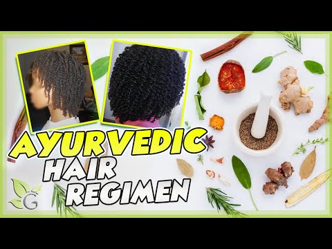 Ayurvedic Natural Hair Regimen Youtube
