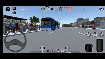 PBSU proton bus simulator beta game ne passengers bus drive android video game paly