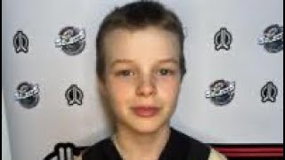 11 year old Mason Garant with a Slapshot goal from the red line against Slovakia in Bolzano