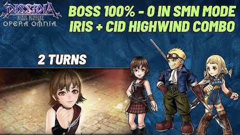 DFFOO [GL] Act 4 Ch2.2: Iris EX COPIES Nukes. 5 mins setup, 2 mins SLAUGHTER in one summon mode