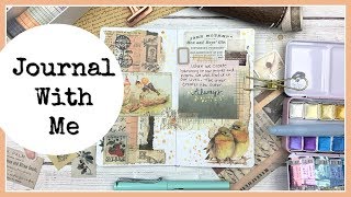 Journal With Me / Junk Journal / Travelers Notebook