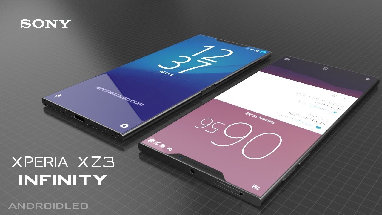 Sony Xperia Xz3 Infinity Complete Redesign Full Display Concept