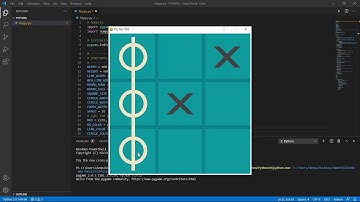 HOW TO CREATE MULTIPLAYER TIC TAC TOE FUN GAME TO PLAY WITH FRIENDS USING PYTHON