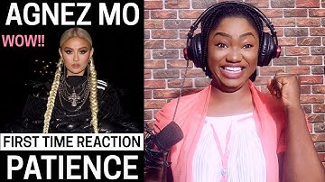 AGNEZ MO - Patience | SINGER REACTION!!!😱 | I LOVE THE PURENESS IN HER VOICE, AWESOME!