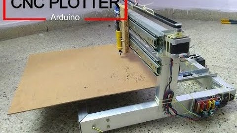 CNC PLOTTER Arduino (+cnc shield)
