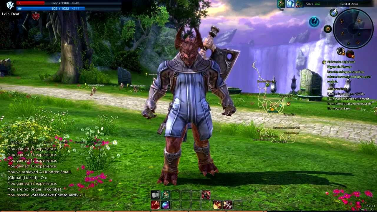 tera game  2022 New  Tera Online full graphics settings beginner game play example i5-2500k +  HIS Radeon 7950