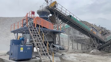 Yong Won - SP series Super cone crusher SP300 (1050rpm, “Medium”type) operating video