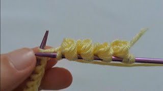 Örgüler Için Gül Modeli Rose Model For Knitting