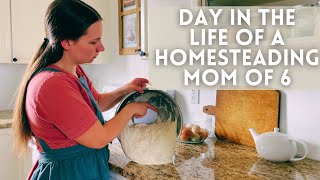 Day in the Life of a Homesteading Mom of 6