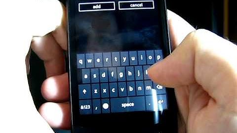 Windows Phone 7 on LG Optimus 7, part 3