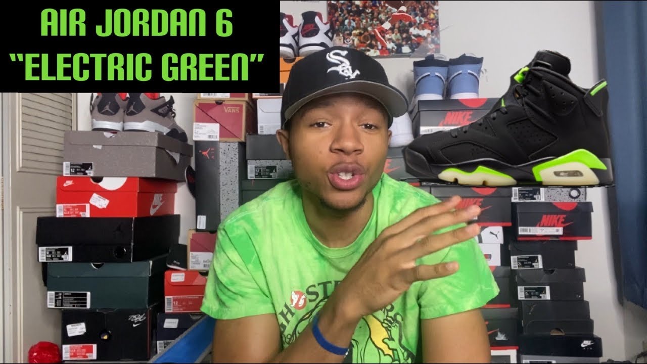 AIR JORDAN RETRO 6 “ELECTRIC GREEN 