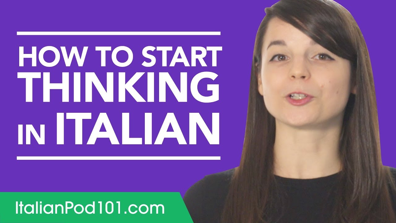 ⁣Stop Translating in Your Head and Start Thinking in Italian!