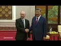 Xi hosts Putin in Beijing, cementing China-Russia alliance after Trump's visit