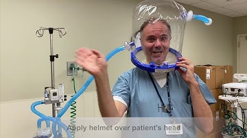 Non-Invasive CPAP Helmet (Hood) for COVID-19 | Maurizio Cereda, MD. New Version in the link below!