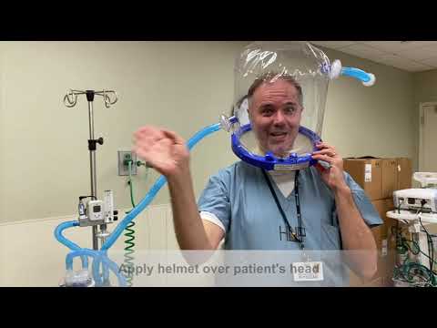 Non-Invasive CPAP Helmet (Hood) for COVID-19 | Maurizio Cereda, MD. New Version in the link below!