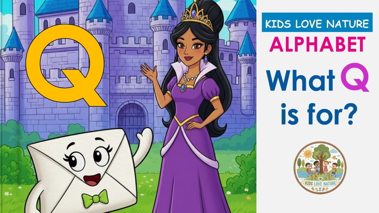 Learn the Letter Q! 👑 | Phonics Story for Kids | 