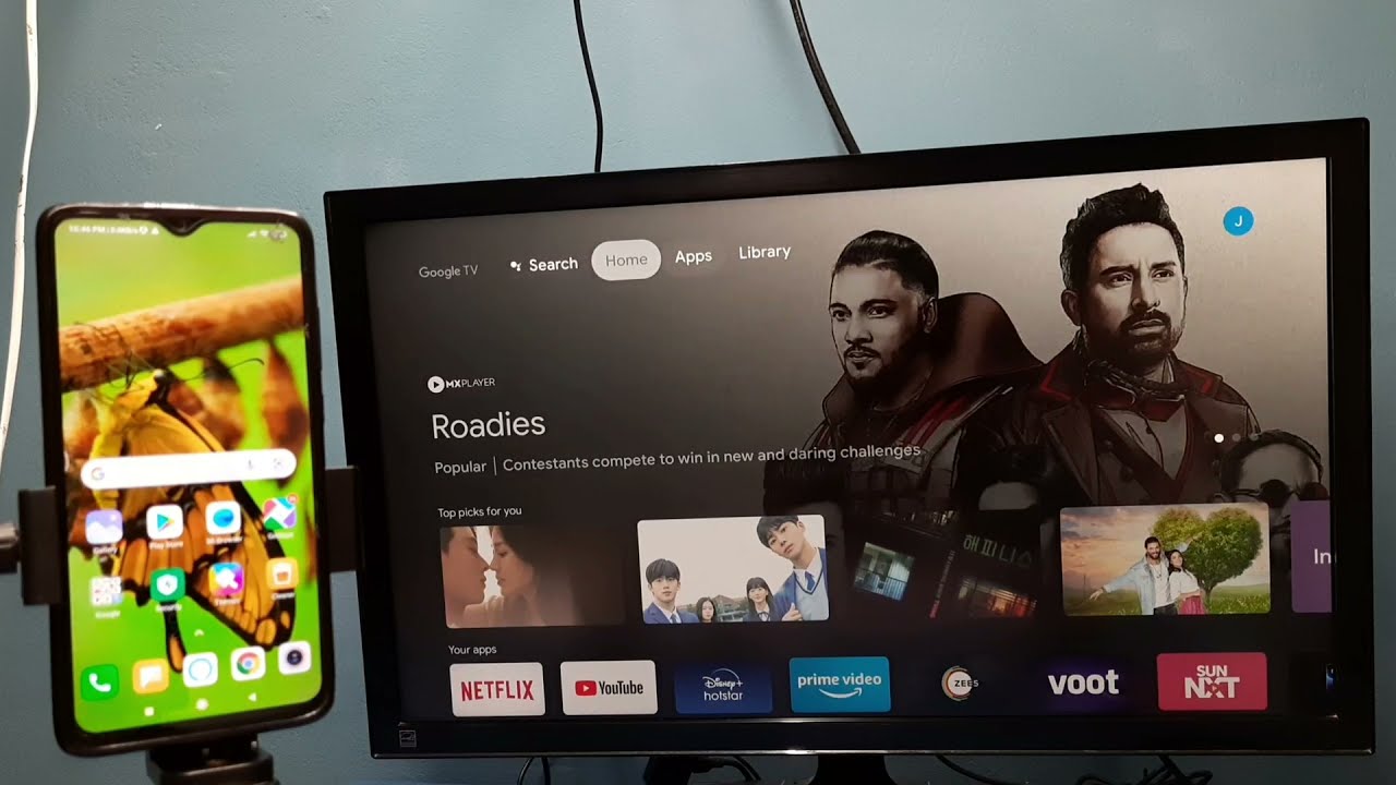 How to Connect Android Phone to Google TV Android TV Screen Mirroring