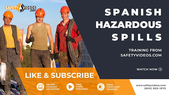 Spanish Hazardous Spills Training from SafetyVideos.com
