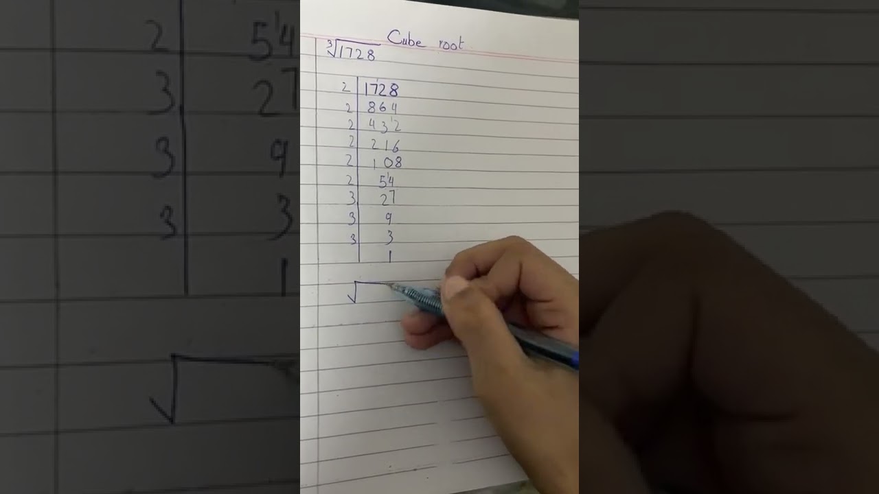 Cube Root Of 1728 YouTube Cube Root Of 1728 YouTube