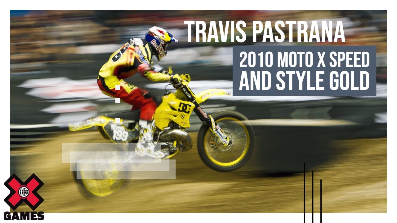 final unos!!! Travis Pastrana Motocross Enmarcado Firmado campeón Edición Limitada 
