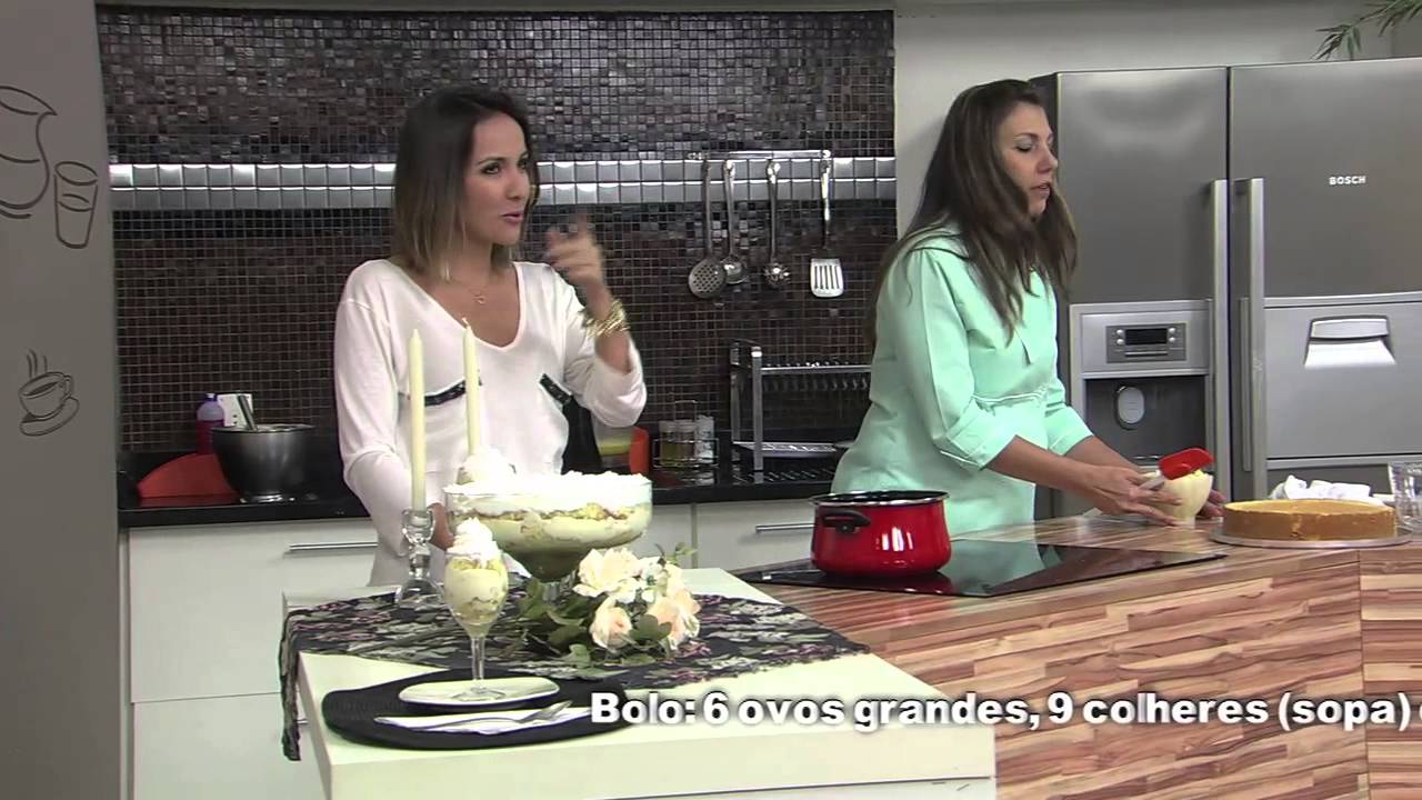 RECEITAS BOM SABOR 09/05/2013 BOLO DE TAÇA TRUFADO DE ABACAXI