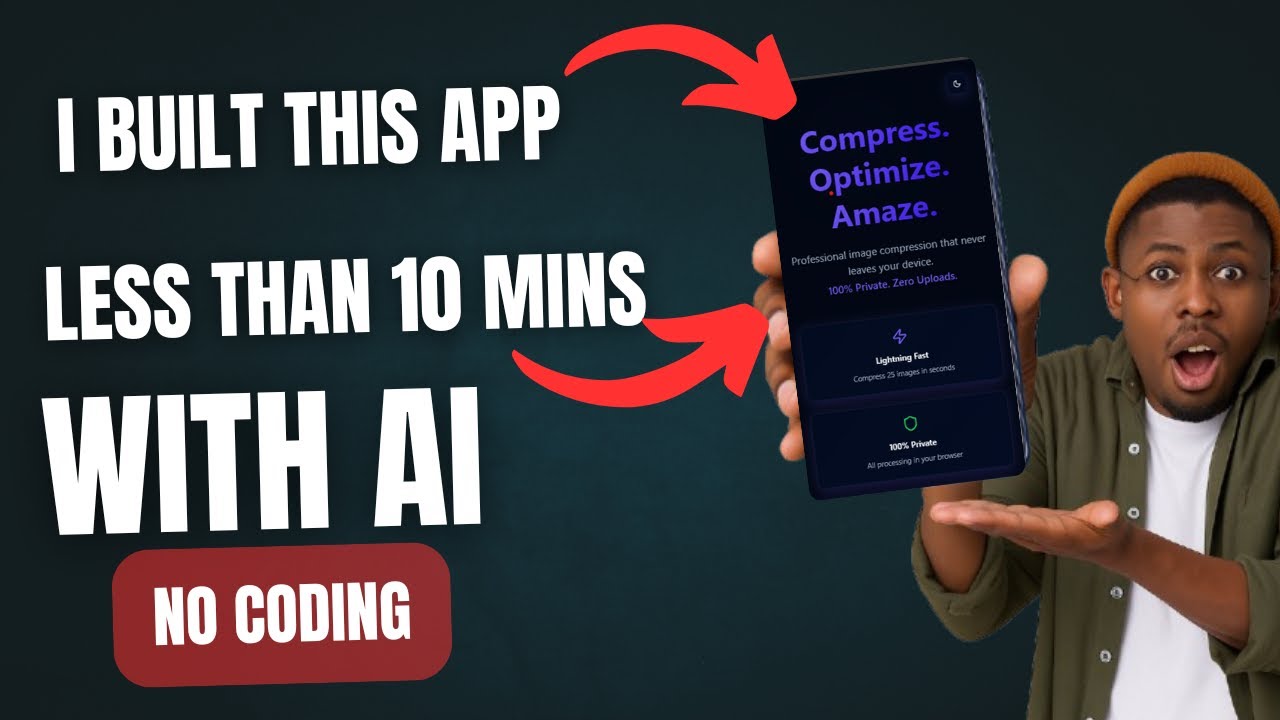 I Built a Real App in 10 Minutes Using Only VIBE CODING (No Code!) # ...