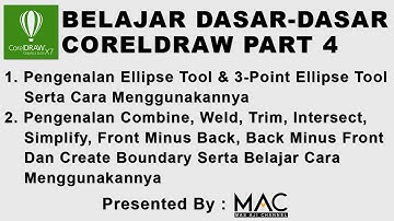 Belajar dasar-dasar coreldraw untuk pemula (Part 4)