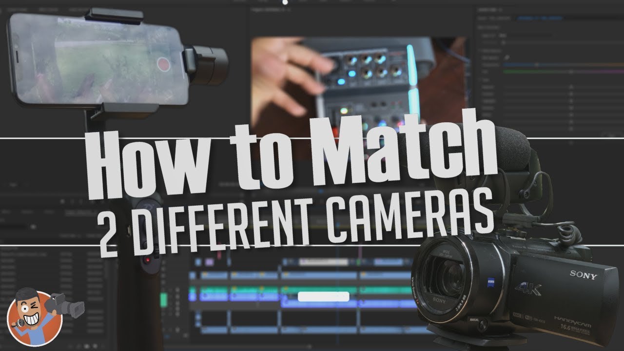 How to Match Footage from 📱iPhone to 📽Pro Camera | Color Grading ...