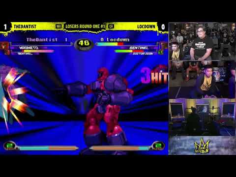 MvC2: Locdown - Sentinel Flies Safely thru Shockwave then 3 Piece Unfly Kills Magneto .:5.5.24:.