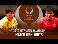 Tomokazu Harimoto vs Fan Zhendong | 2019 ITTF-ATTU Asian Cup (1/2)