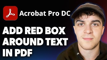 How to Add a Red Box Around Text in PDF With Adobe Acrobat Pro DC [2025 Full Guide]