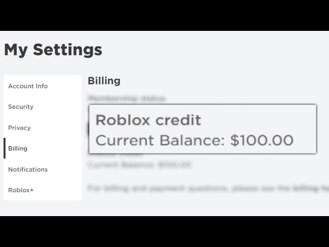 HOW TO USE YOUR ROBLOX CREDIT BALANCE!! (FREE ROBUX)